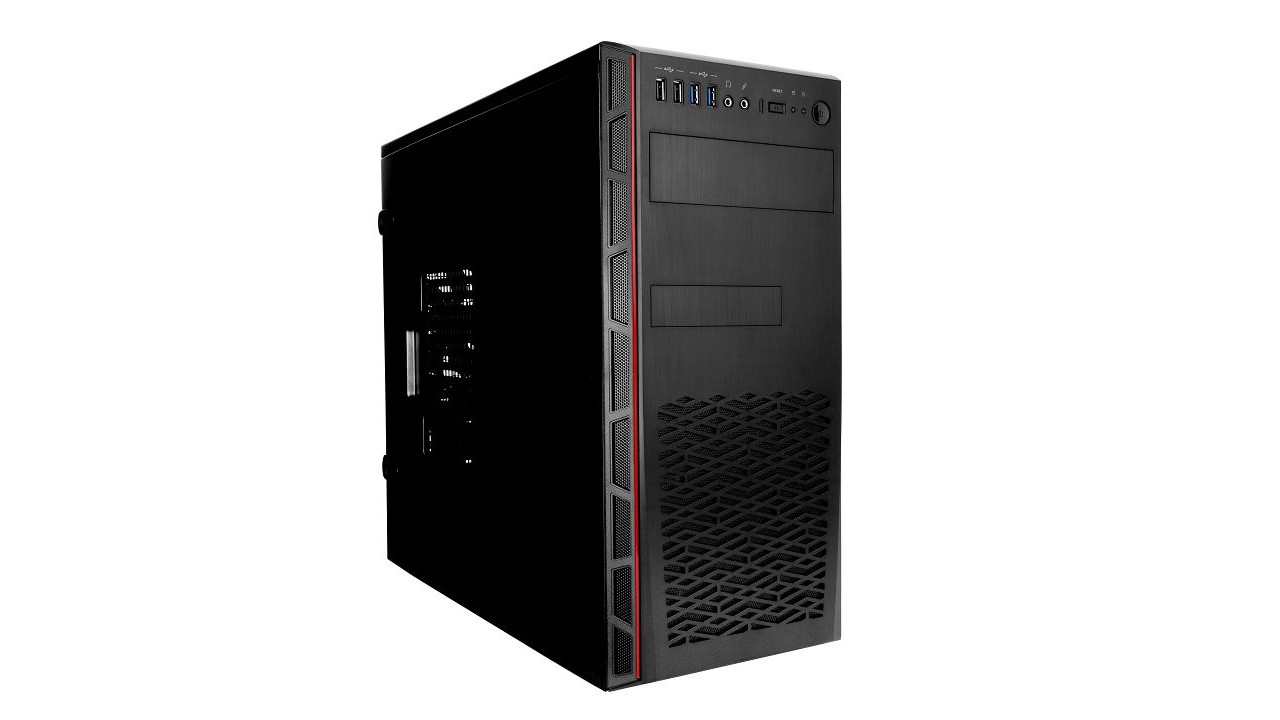 Корпус INWIN EAR065 ATX Midi-Tower 2xUSB 30 USB Type-C черныйкрасный 750Вт 6144840 1220000₽