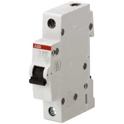 

Выключатель автоматический ABB SH201 однополюсный (1P/1П) 2A C 6кА (2CDS211001R0024), SH201
