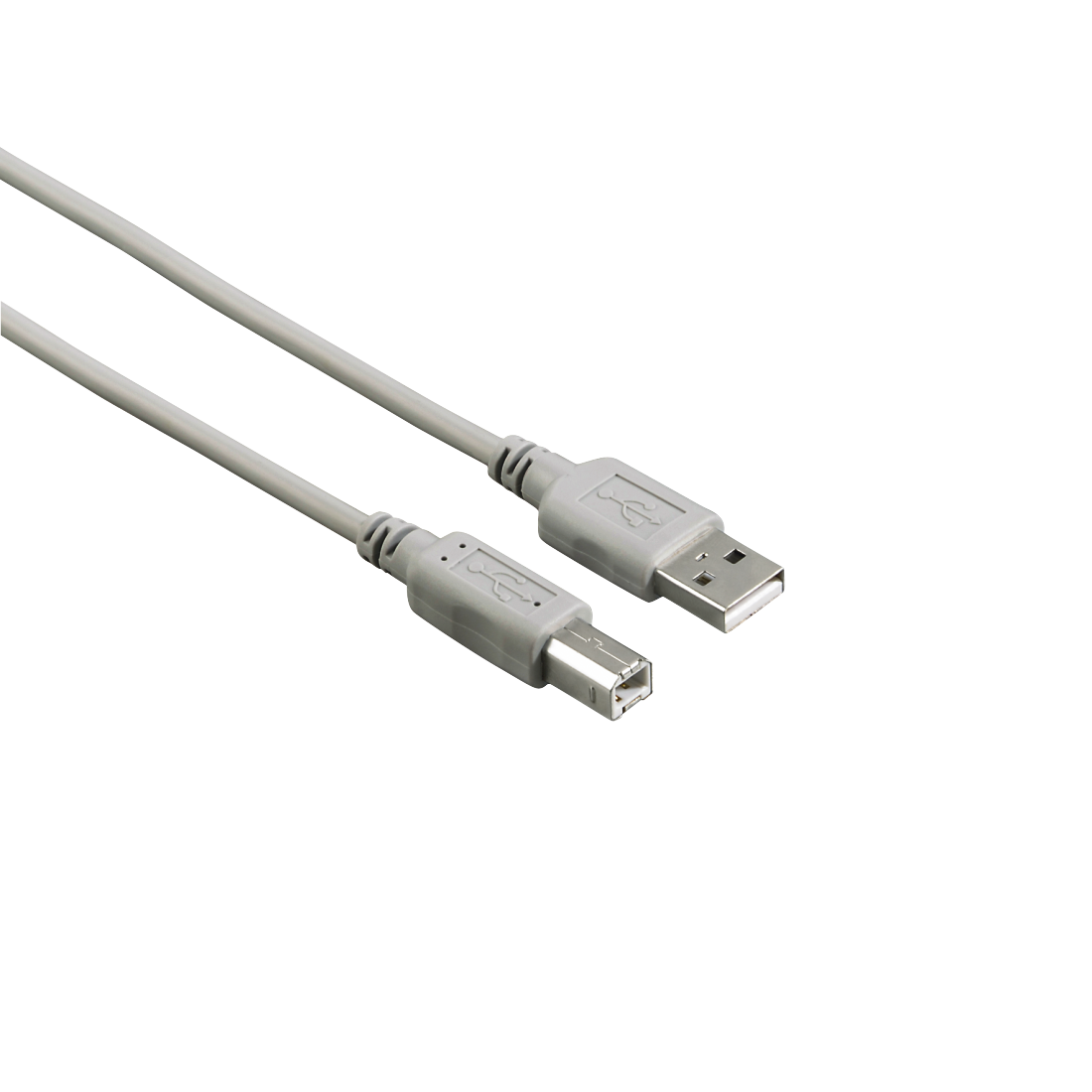 

Кабель USB 2.0(Am)-USB 2.0(Bm), экранированный, 3м, серый Hama (00200901)
