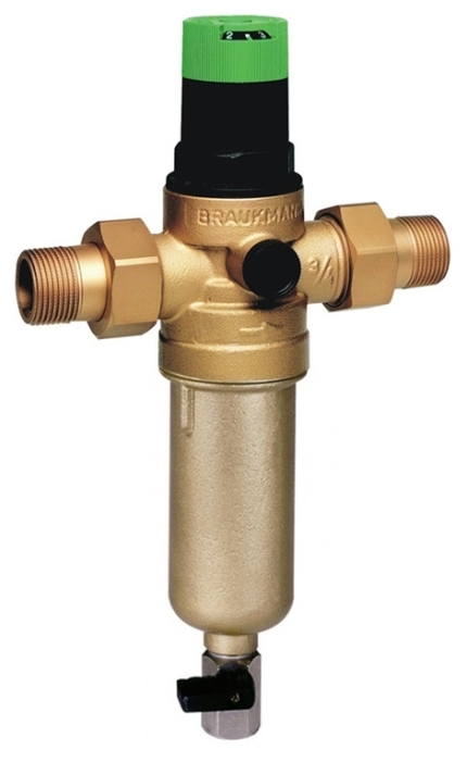 

Фильтр сетчатый промывной Honeywell-Braukmann FK06-3/4AAM", НР/НР, прямой, латунь (НС-0012955)