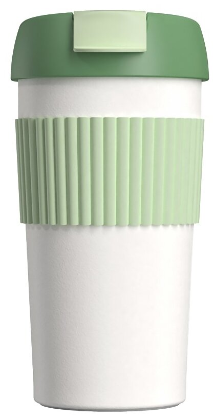

Термокружка Kiss Kiss Fish Rainbow S-U45C-186, 490 мл, корпус пластик и силикон/колба сталь, зеленый (S-U45C-186), S-U45C-186