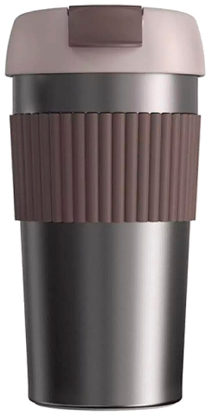 

Термокружка Kiss Kiss Fish Rainbow S-U45C-223, 490 мл, корпус пластик и силикон/колба сталь, коричневый (S-U45C-223), S-U45C-223