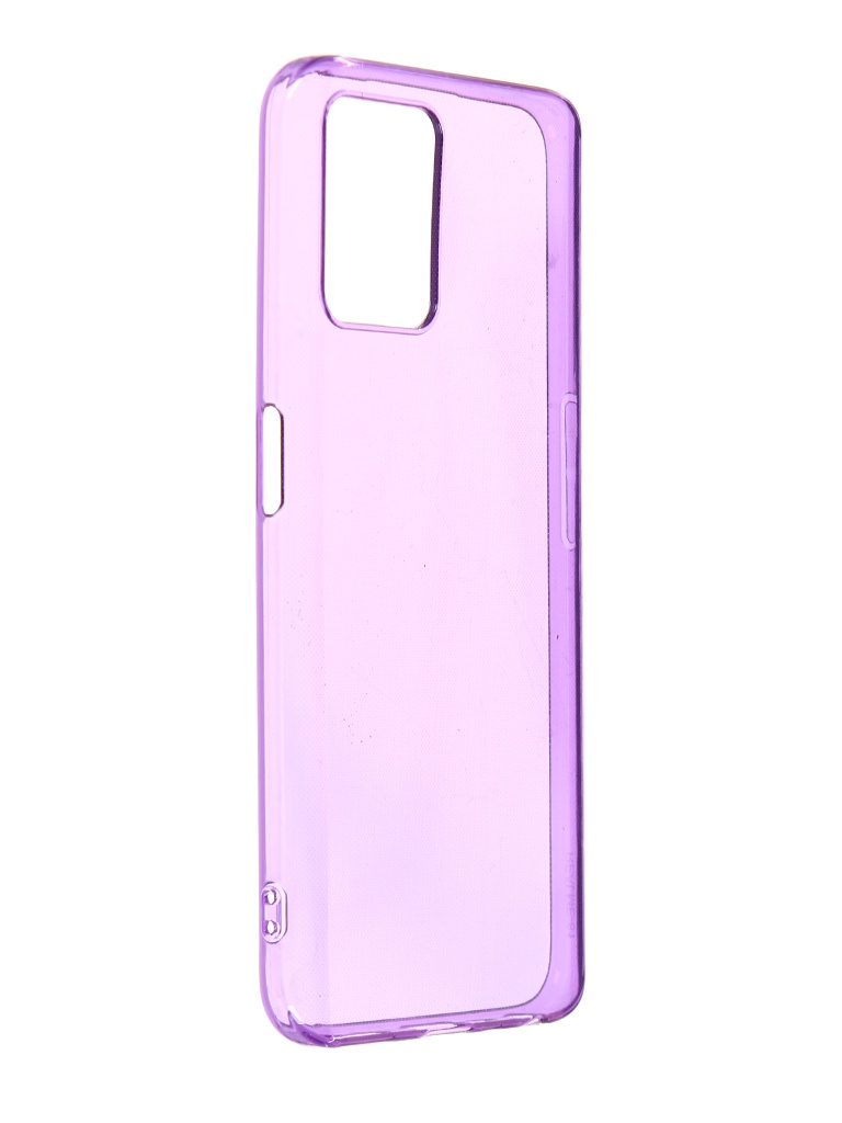 Чехол-накладка iBox Crystal для смартфона Realme 8i, силикон, лавандовый (УТ000029163)