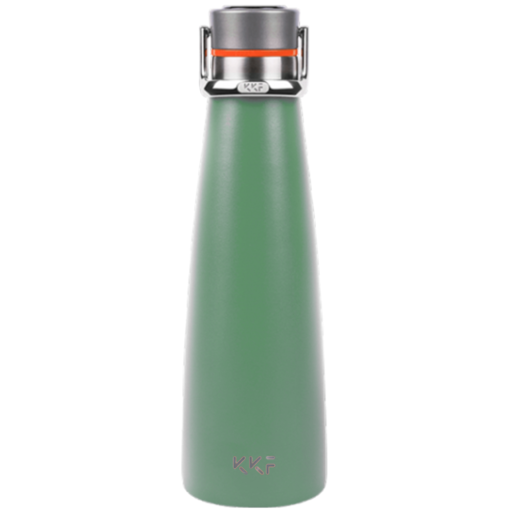 

Термобутылка Kiss Kiss Fish SMART VACUUM BOTTLE, 470 мл, корпус сталь/колба сталь, зеленый (6939427200424), SMART VACUUM BOTTLE