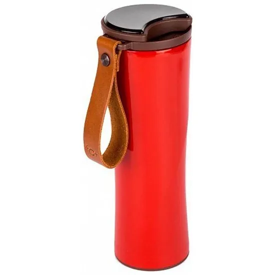 

Термокружка Kiss Kiss Fish MOKA Smart Coffee Tumbler, 430 мл, корпус сталь/колба сталь, красный (6939427200165), MOKA Smart Coffee Tumbler