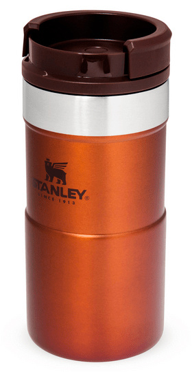 

Термокружка Stanley Classic Neverleak, 250мл, корпус сталь/колба сталь, темно-янтарный (10-09856-010), Classic Neverleak