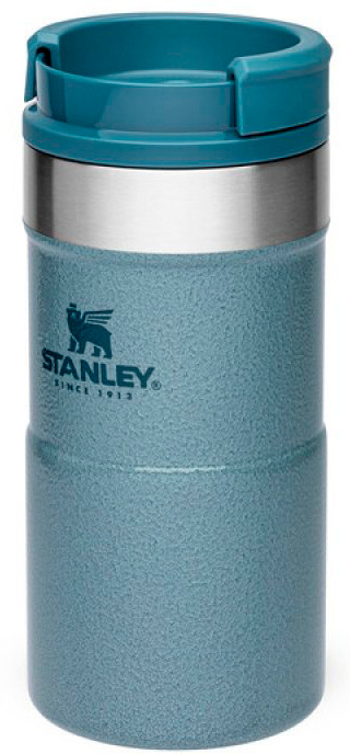 

Термокружка Stanley Classic Neverleak, 250 мл, корпус сталь/колба сталь, голубой (10-09856-009), Classic Neverleak