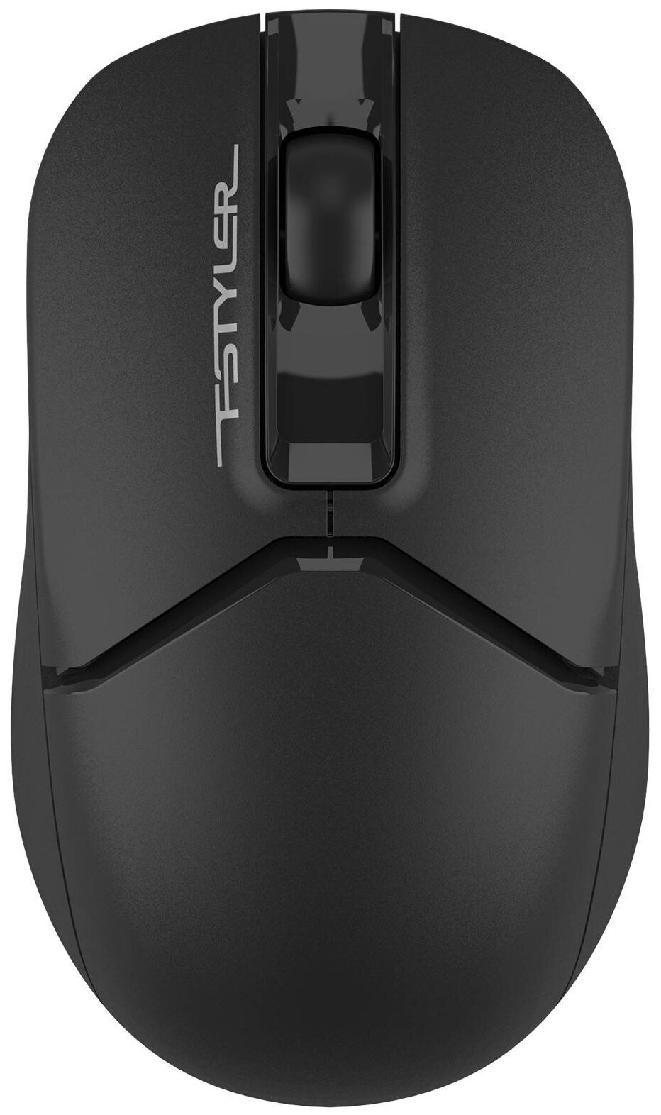

Мышь беспроводная A4Tech Fstyler FG12S, 1200dpi, оптическая светодиодная, USB, черный (FG12S BLACK), Fstyler FG12S