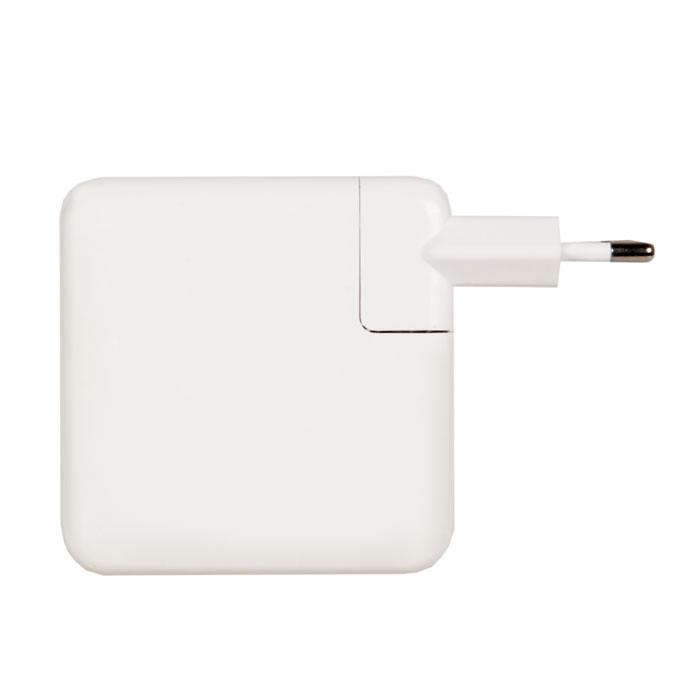 

Адаптер питания ноутбука сетевой ZeepDeep USB-C 61W для Apple, 61Вт, белый, USB-C 61W