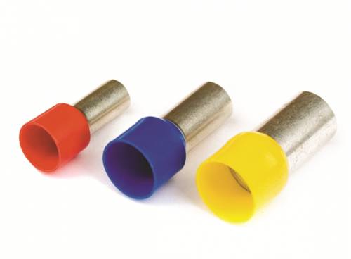 

Наконечник НШВИ штыревой круглый изолированный, 25 мм², луженый, под опрессовку, желтый, 50 шт., DKC Quadro 25-16 (2ART511), 25-16