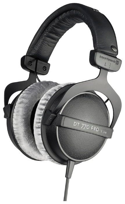 

Проводные наушники BEYERDYNAMIC DT 770 Pro, jack 3.5 мм, черный, DT 770 Pro