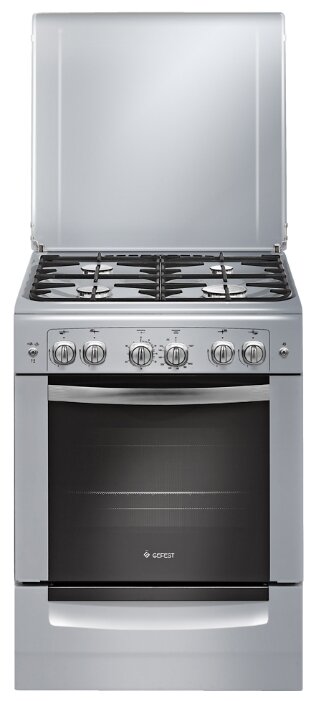 Плита газовая Gefest 6100-02, серебристый