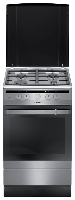 

Плита газовая Hansa FCGX53020, серебристый, FCGX53020