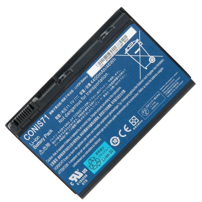 

Аккумуляторная батарея TM00741 для Acer TravelMate 7520, 7520G, 11.1V, 4400mAh, черный, TM00741