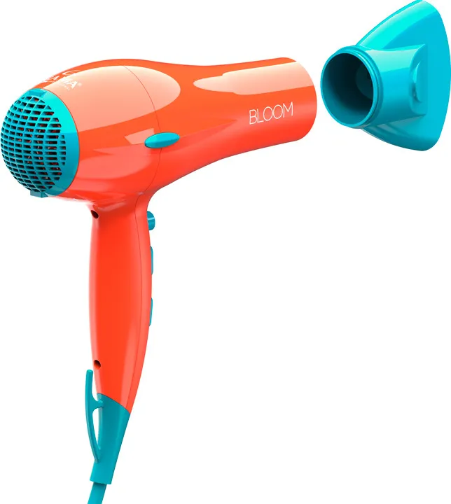 

Фен Ga.Ma Eleganza Ion Bloom GH1802 2000Вт, режимов: 3, насадок: 2, оранжевый/голубой, GH1802