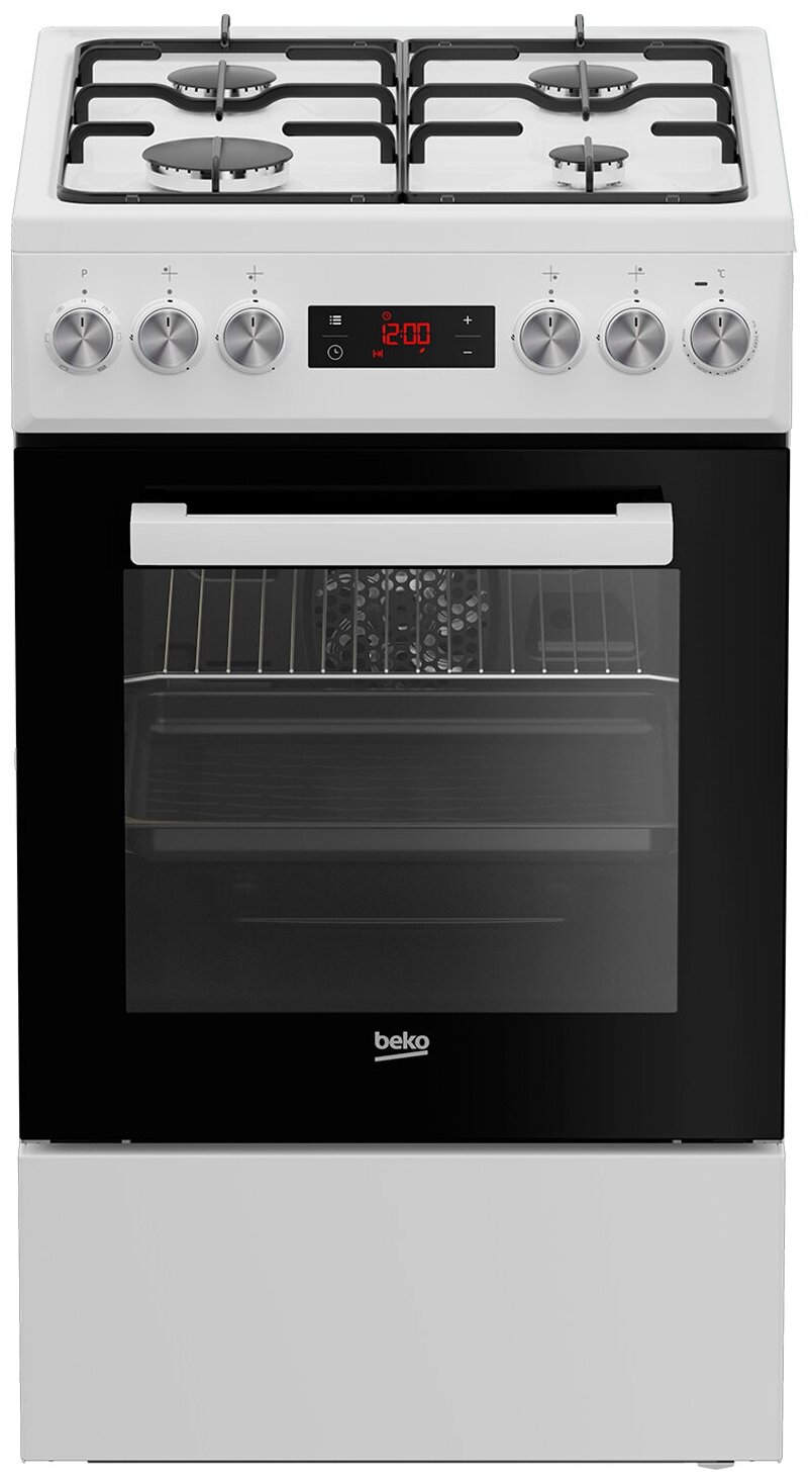 

Плита комбинированная Beko FSE52020DWD, белый (7786982121), FSE52020DWD