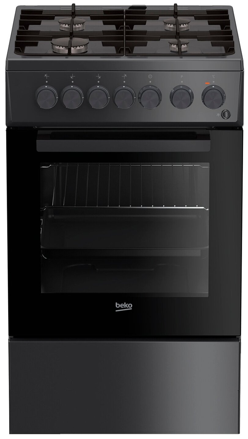 

Плита комбинированная Beko FSE52130GAS, черный (7786988375), FSE52130GAS