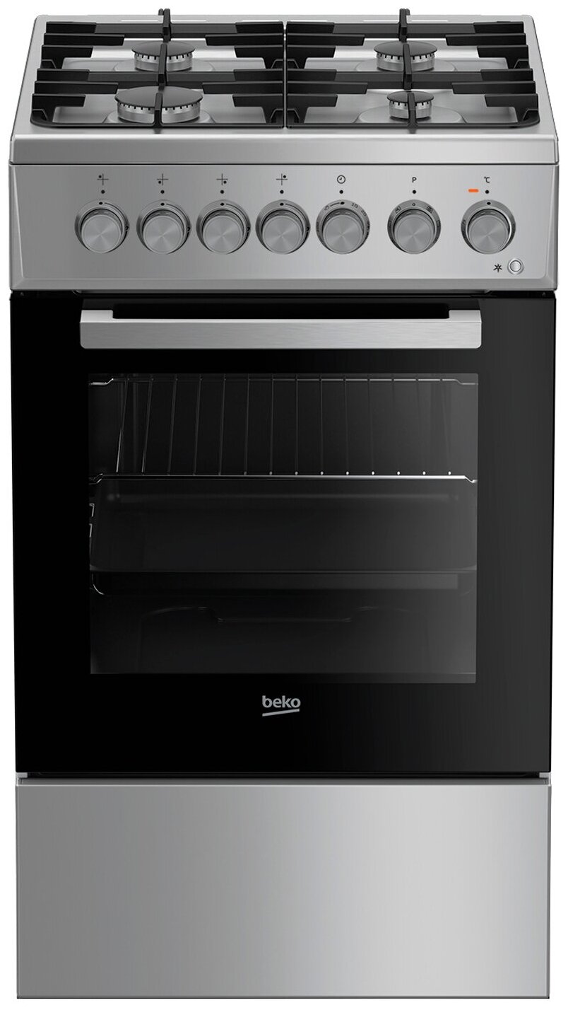 

Плита комбинированная Beko FSE52130GSS, серебристый/черный (7786988374), FSE52130GSS