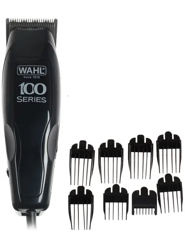 

Машинка для стрижки Wahl Home Pro 100 Clipper, насадок 8, черный (1395.0460), Home Pro 100 Clipper