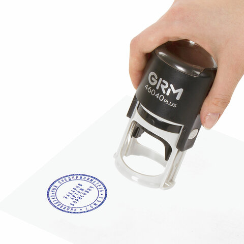 

Печать самонаборная GRM 46040 (111000000), Черный/белый, 46040