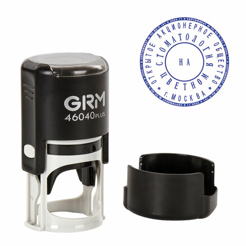 

Печать самонаборная GRM 46040 PLUS (111000020), Черный/белый, 46040 PLUS
