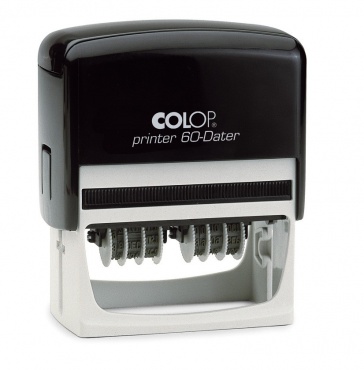 

Датер COLOP PRINTER LINE Pr.60 DD, Черный/белый, Pr.60 DD