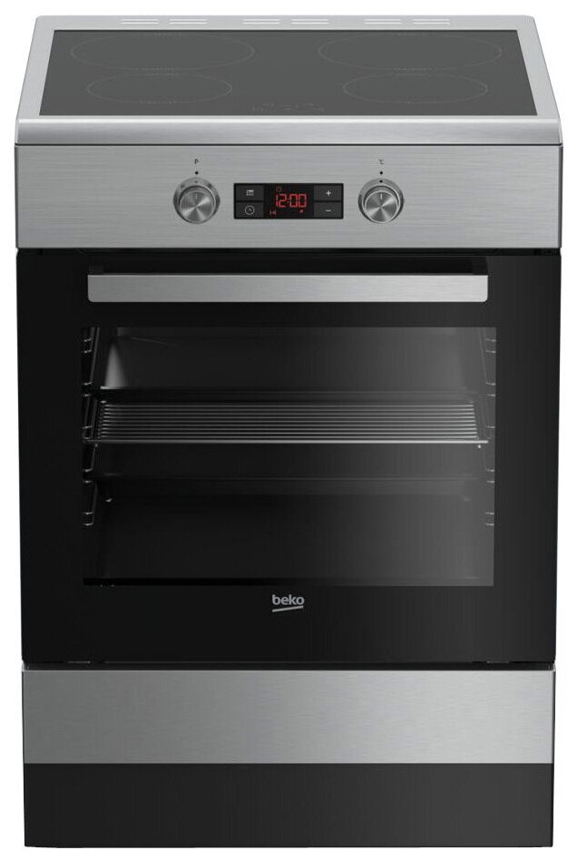 

Плита комбинированная Beko FSM 69300 GXT , серебристый/черный (7785988634), FSM 69300 GXT