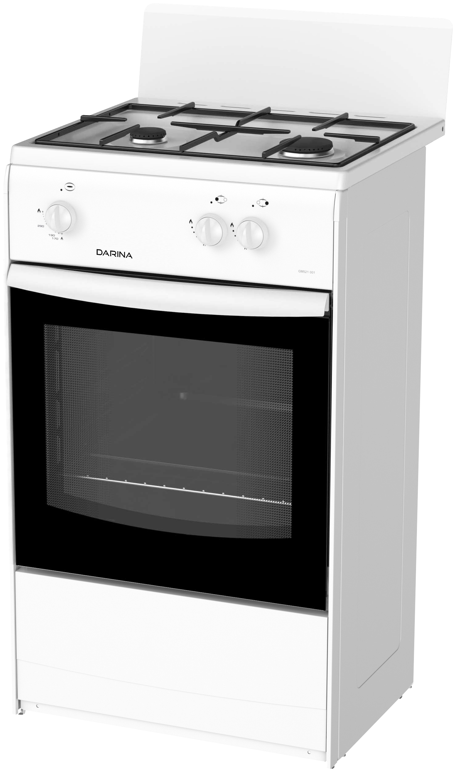 Плита газовая Дарина 1AS GM521 001 W, белый