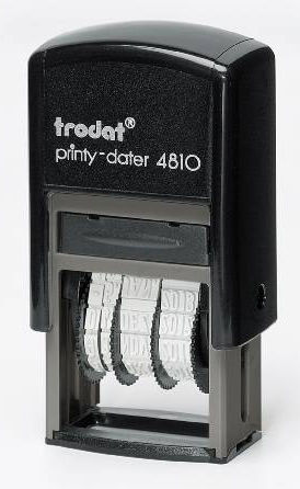 

Датер Trodat 4810 PRINTY, Черный, 4810 PRINTY