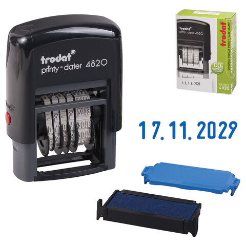 

Датер Trodat 4820 BANK (82498), Черный, 4820 BANK