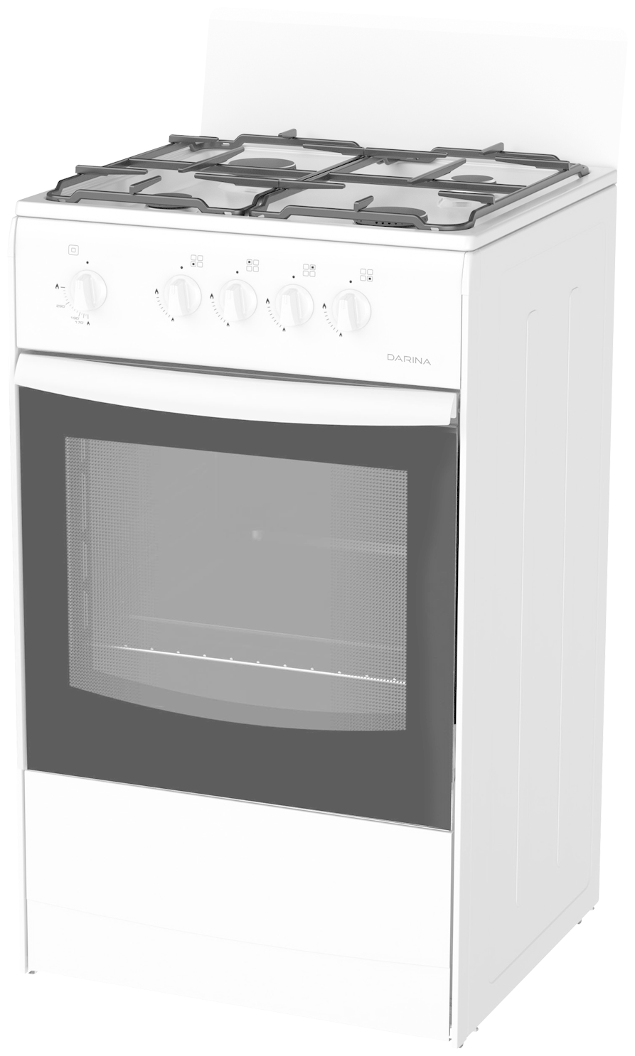 Плита газовая Дарина S4 GM441 101 W, белый