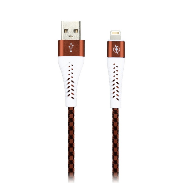 

Кабель Lightning 8-pin(m)-USB 2.0(Am), 2A, 1м, коричневый Smartbuy CHESS (iK-512CSS-NBbrown)