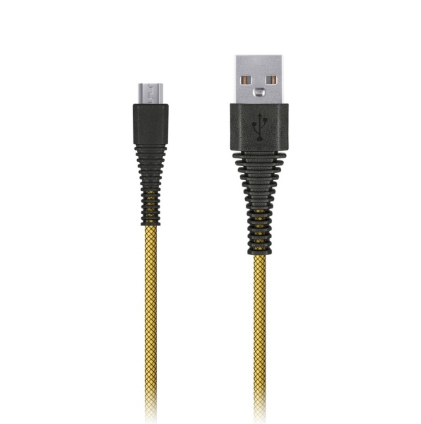 

Кабель Micro USB 2.0(Bm)-USB 2.0(Am), 2A, 2м, желтый Smartbuy (iK-20n-2-NByellow), 0