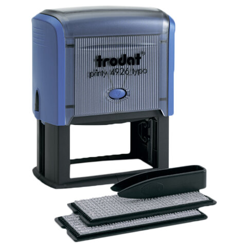 

Штамп самонаборный Trodat 4926/DB (53604), Синий/черный, 4926/DB