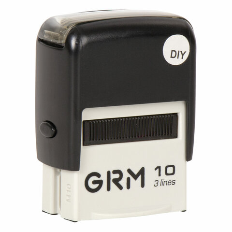 

Штамп самонаборный GRM 10 DIY (116000000), Черный/белый, 10 DIY