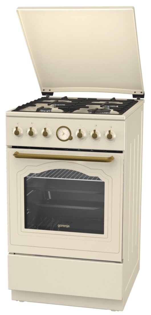 

Плита газовая Gorenje Classico GI52CLI, бежевый (729293), GI52CLI