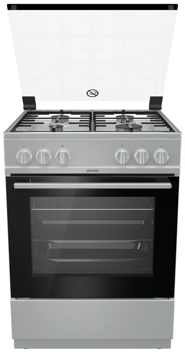 

Плита газовая Gorenje GI6121XH, серебристый (730245), GI6121XH