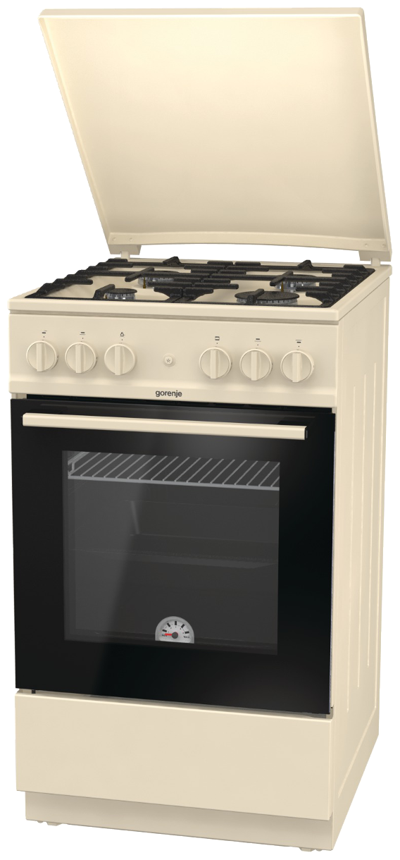 

Плита газовая Gorenje GN5112BEF, бежевый (738608), GN5112BEF