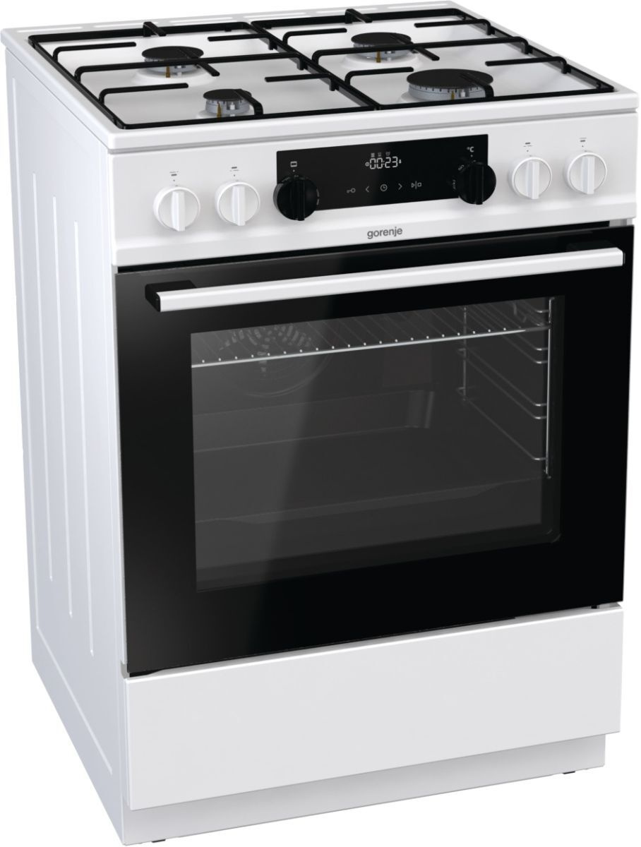 

Плита комбинированная Gorenje KS635W, белый/черный (740122), KS635W
