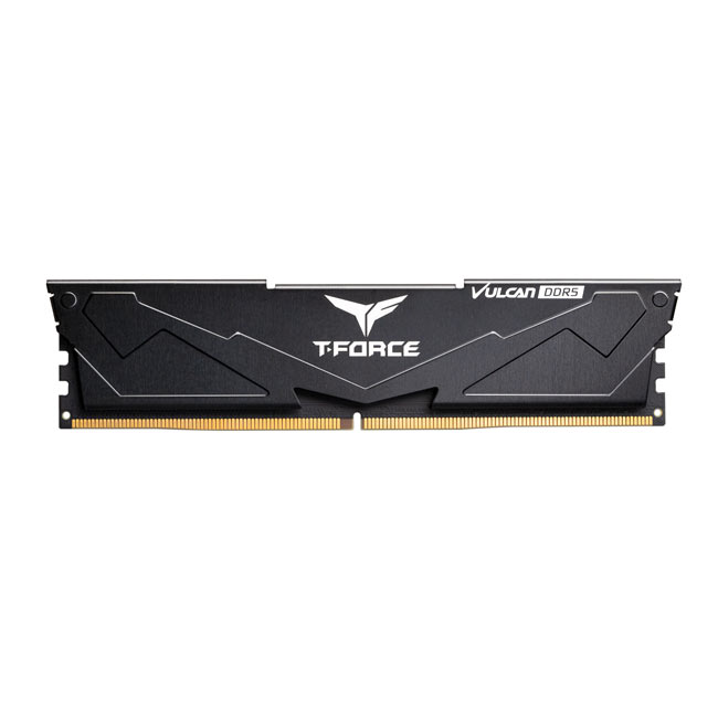 

Комплект памяти DDR5 DIMM 32Gb (2x16Gb), 5200MHz, CL40, 1.25V Team Group T-Force Vulcan Black (FLBD532G5200HC40CDC01), FLBD532G5200HC40CDC01