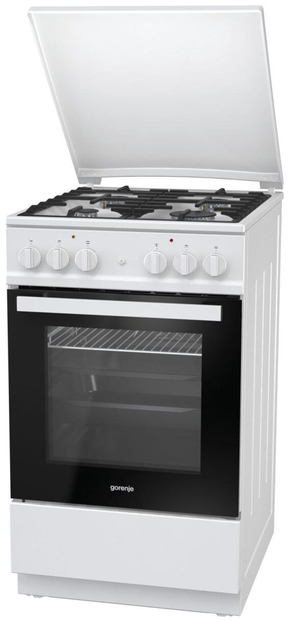 

Плита комбинированная Gorenje KN5142WF-B, белый (728668), KN5142WF-B