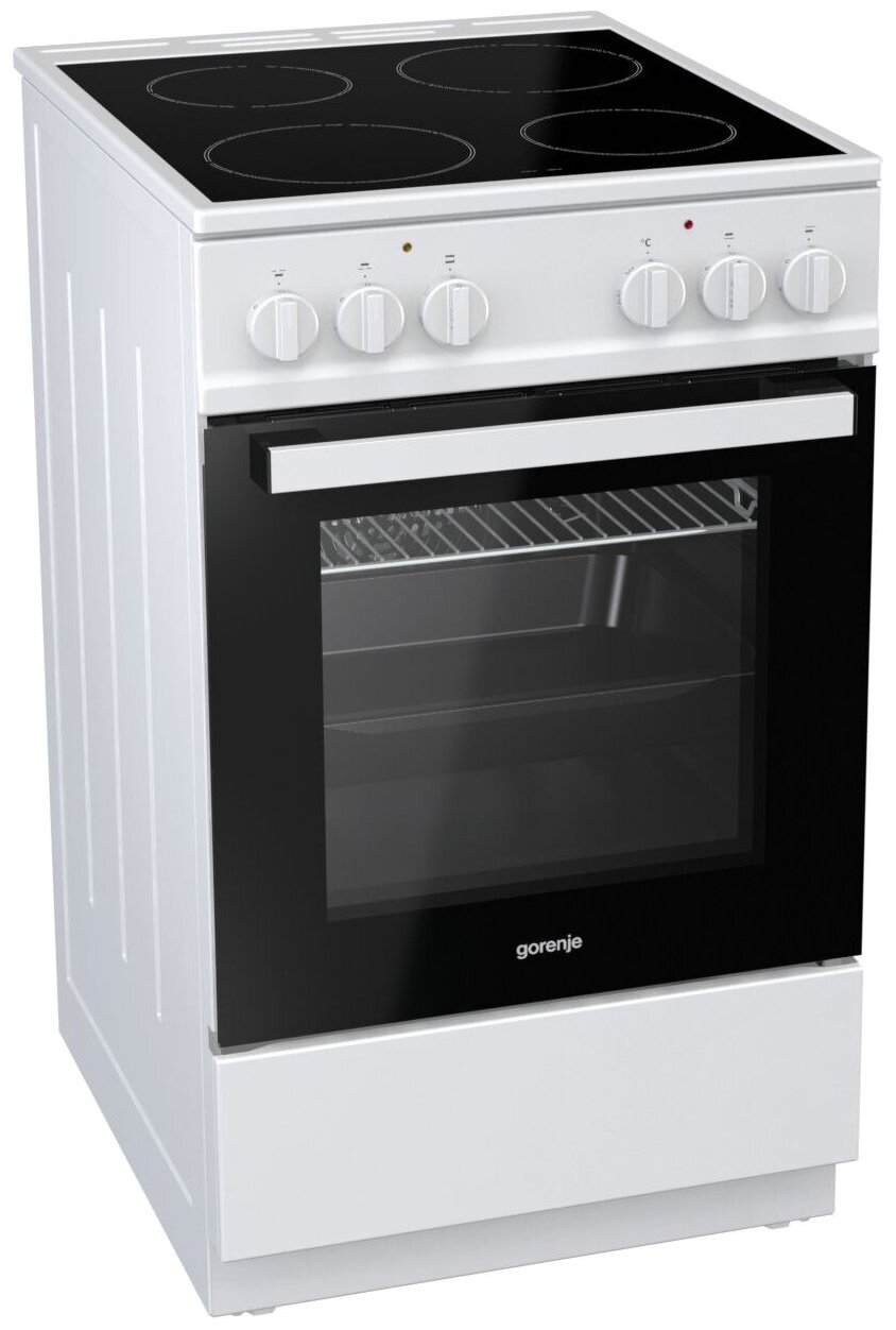 

Плита электрическая Gorenje EC5121WG-B, белый (728703), EC5121WG-B