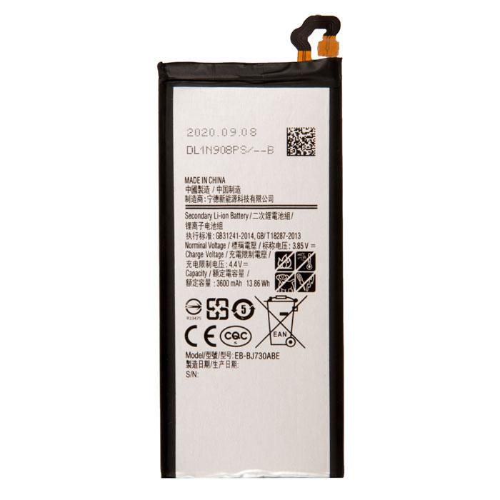 

Аккумулятор J730F/EB-BJ730ABE для Samsung Galaxy J7 (2017) SM-J730F, 3.85V, 3600mAh, J730F
