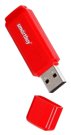

Флешка 8Gb USB 2.0 SmartBuy Dock Dock, красный (SB8GBDK-R), Dock