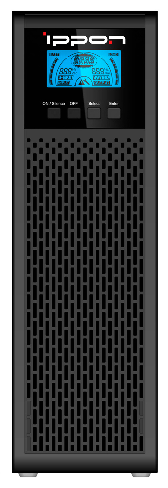 

ИБП Ippon Innova G2 2000L, 2000 В·А, 1.8 кВт, IEC, розеток - 6, USB, черный (1511522) (без аккумуляторов), Innova G2 2000L