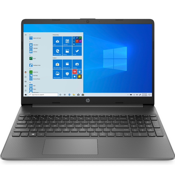 Ноутбук HP 15s-fq3031ur 15.6" IPS 1920x1080, Intel Pentium Silver N6000 1.1GHz, 4Gb RAM, 128Gb SSD, W10, серый (3T775EA) плохая упаковка