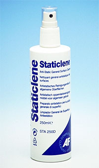 

Спрей Staticlene STA250D антистатический для чистки пластиковых и окрашенных поверхностей
