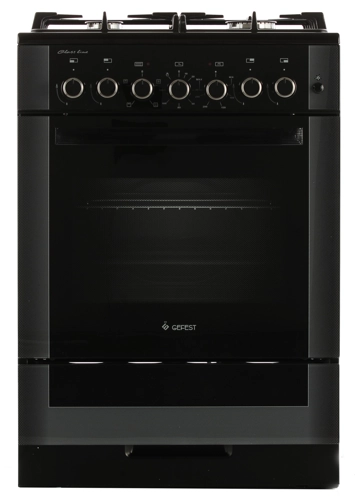 Плита комбинированная Gefest 6502-02, черный
