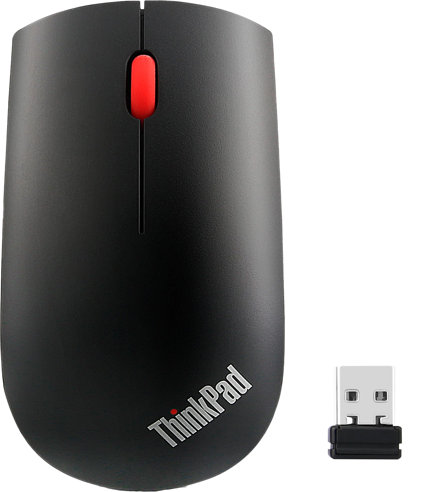 Мышь беспроводная Lenovo ThinkPad Essential, 1200dpi, оптическая светодиодная, USB/Радиоканал, черный (4X30M56888)