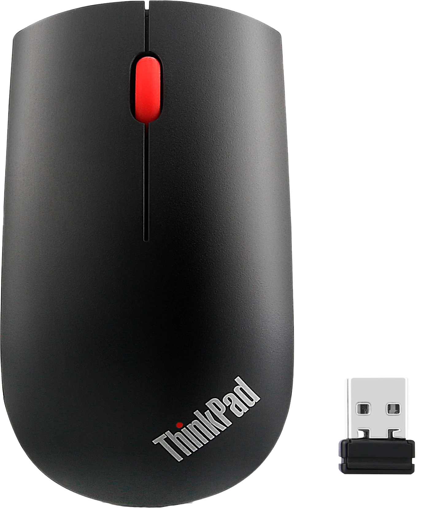 

Мышь беспроводная Lenovo ThinkPad Essential, 1200dpi, оптическая светодиодная, USB/Радиоканал, черный (4X30M56888), ThinkPad Essential